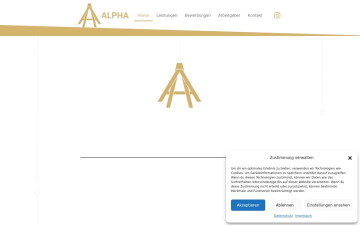 Screenshot of alpha-energietechnik.de