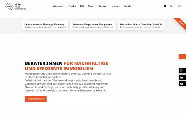 Screenshot of alpha-ic.com