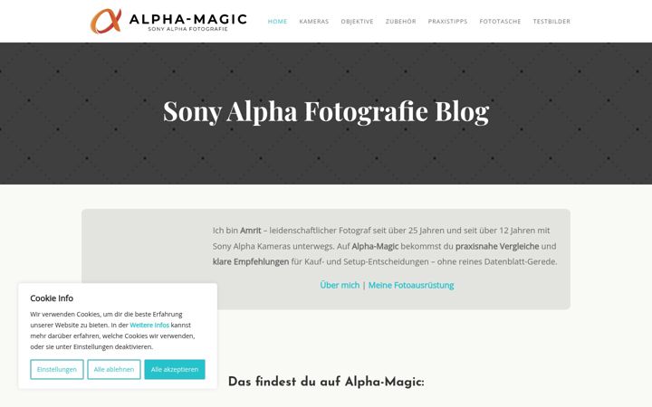 Ekrānuzņēmums no alpha-magic.de