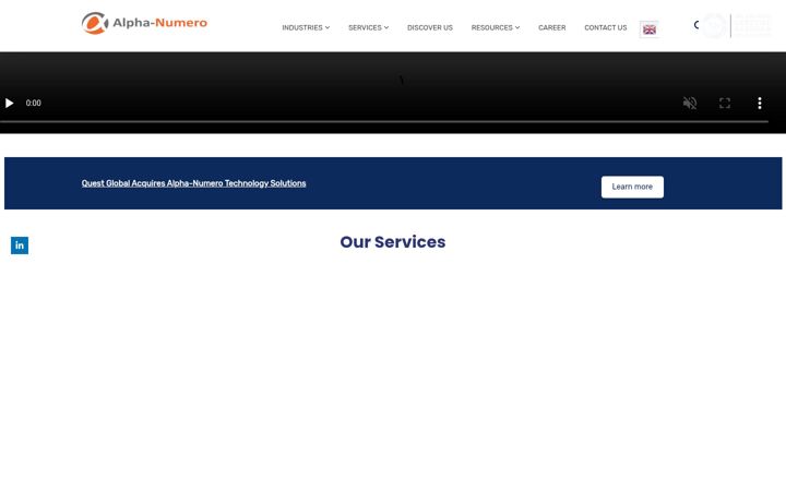 Screenshot of alpha-numero.com