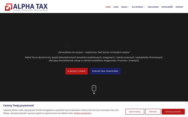 Screenshot di alpha-tax.pl