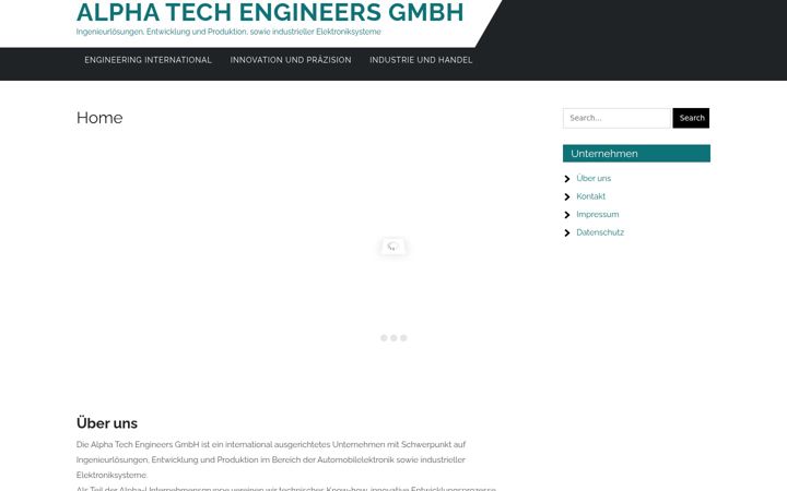 Screenshot of alpha-teg.com