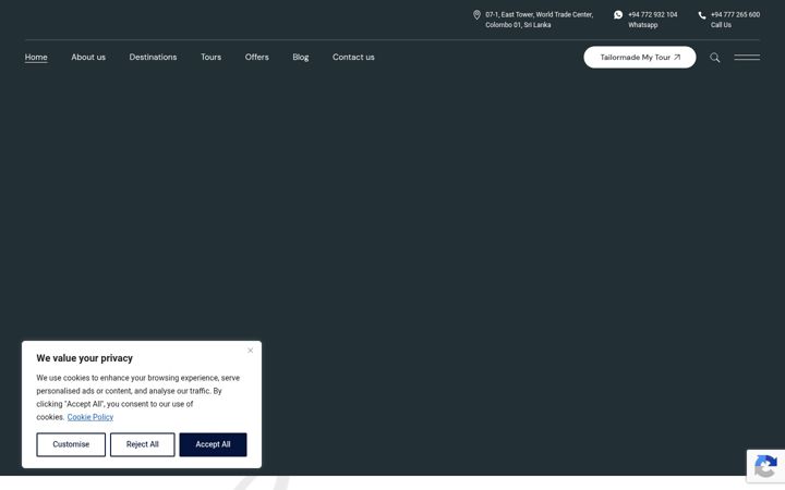 Screenshot di alpha-vacations.com