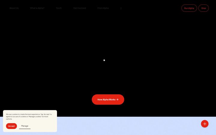 Screenshot of alpha.org