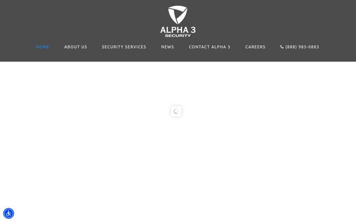 Snimka zaslona za alpha3securityservices.com