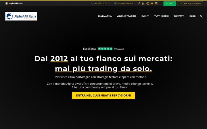 Screenshot von alpha4all.it