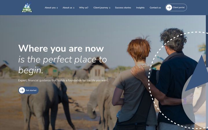 Screenshot von alpha4u.co.uk