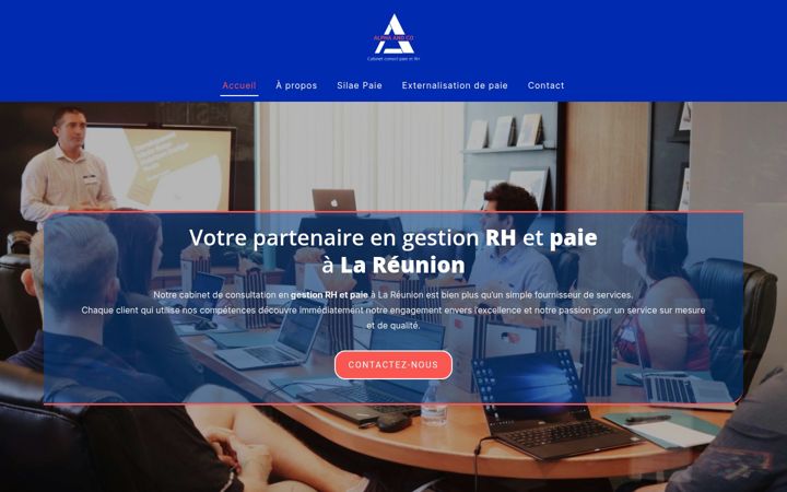 Zrzut ekranu alphaandco.fr