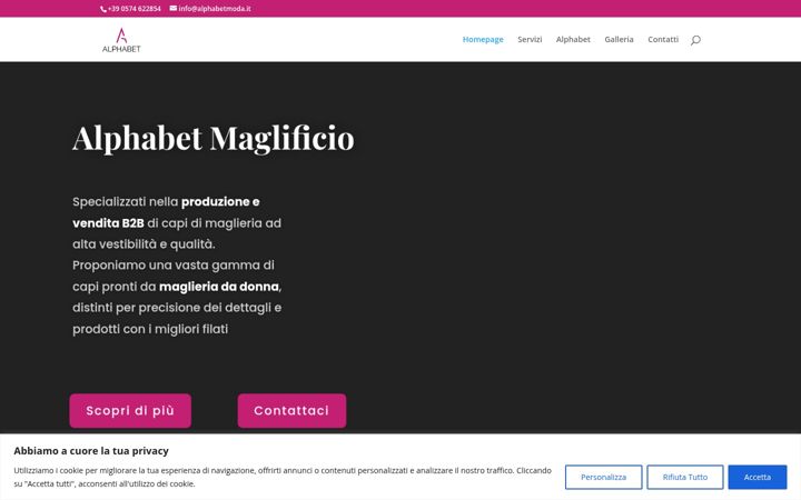 Screenshot of alphabetmoda.it