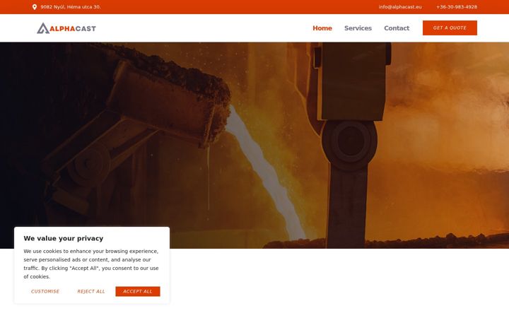 Screenshot of alphacast.eu