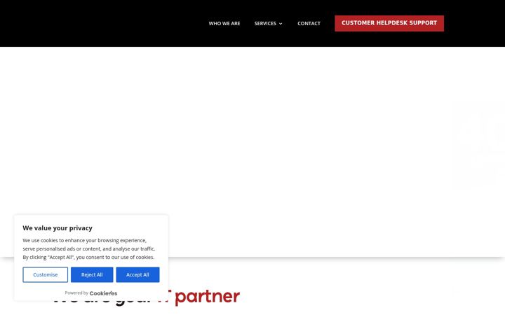 Screenshot of alphacc.ie