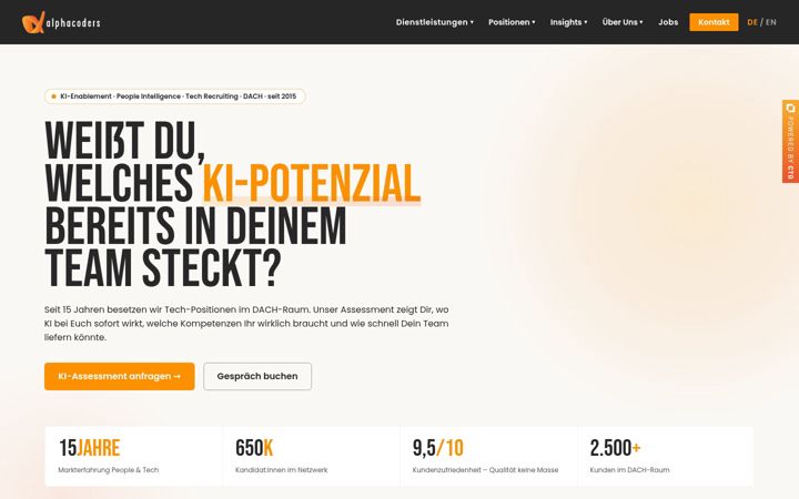 Screenshot of alphacoders.de