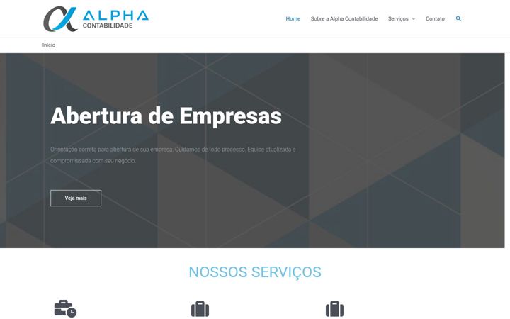 Ekrānuzņēmums no alphacontabilidaderp.com.br