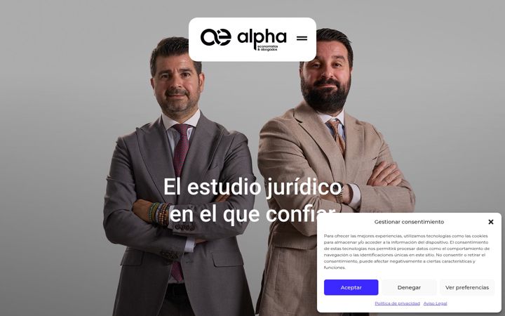 Ekraanipilt saidist alphaeconomistas.com