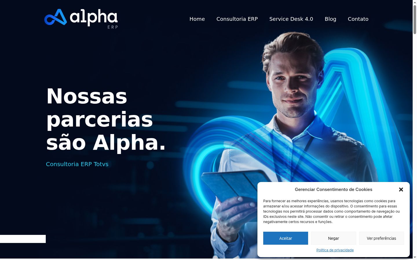 Sutikimo reklamjuostės, rodytos prieš bet kokią sąveiką, ekrano kopija