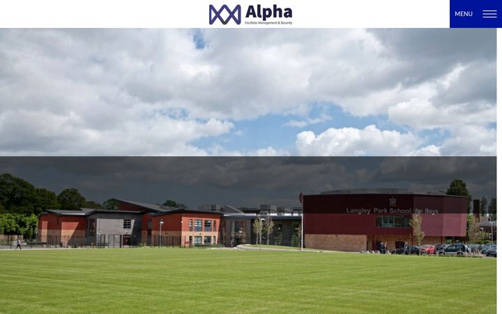 Ekrano kopija alphafms.co.uk