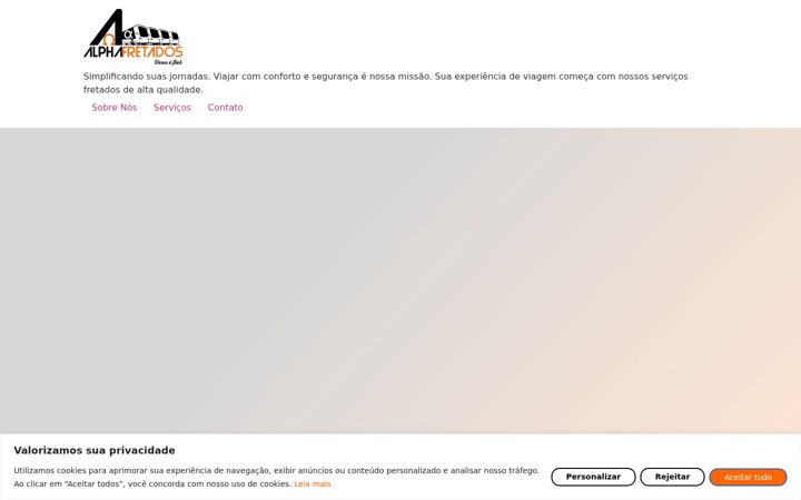 Screenshot of alphafretados.com