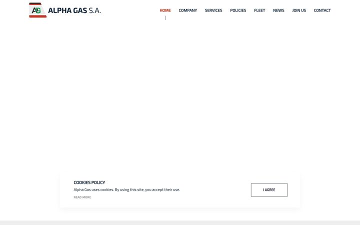 Screenshot of alphagas-sa.com