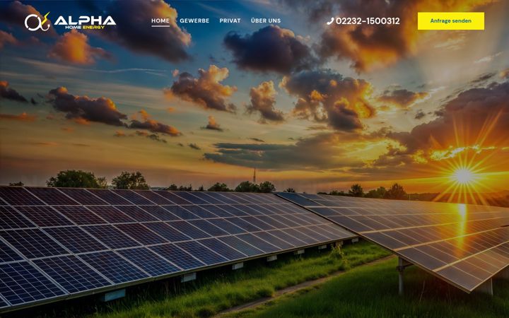 Ekrano kopija alphahome-energy.de