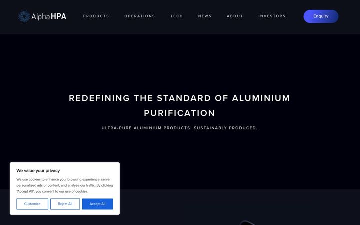 Ekrānuzņēmums no alphahpa.com.au