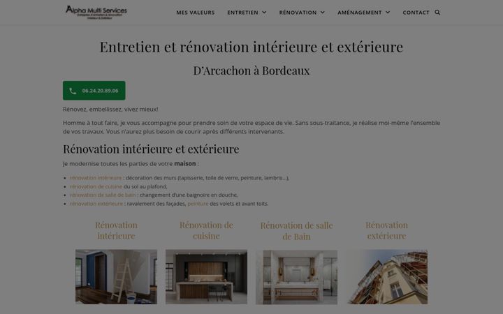 Screenshot of alphamultiservices.fr