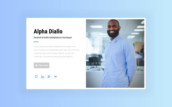 Screenshot of alphaomardiallo.com