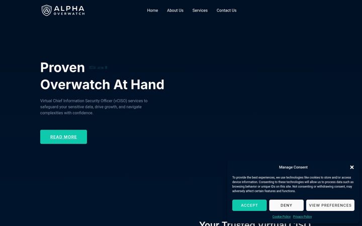 Skärmbild av alphaoverwatch.com