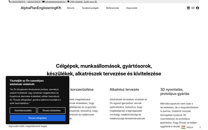 Screenshot του alphaplankft.hu
