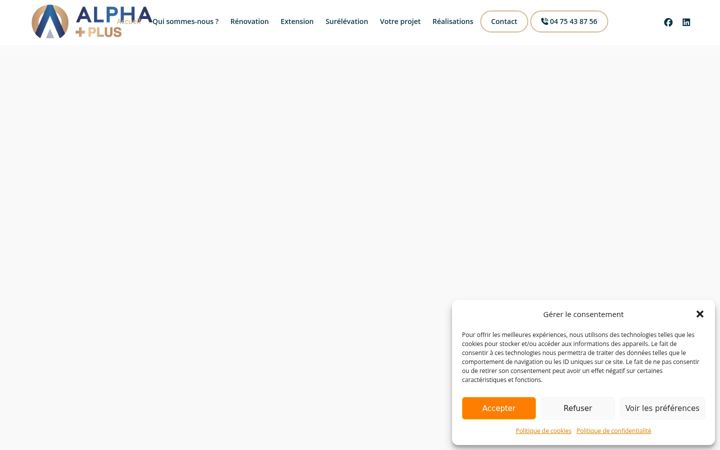 Capture d'écran de alphaplus-renovation.com