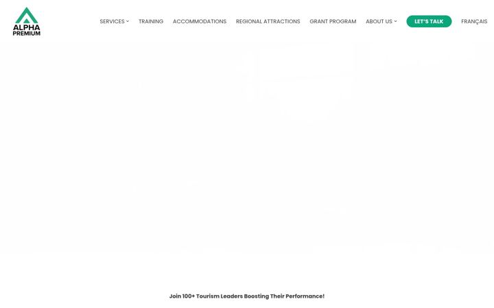 Екранна снимка на alphapremium.com