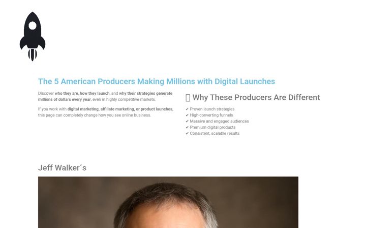 Screenshot of alphaproductlaunch.com