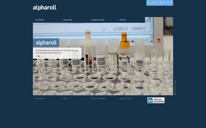 Képernyőkép: alpharoll.com