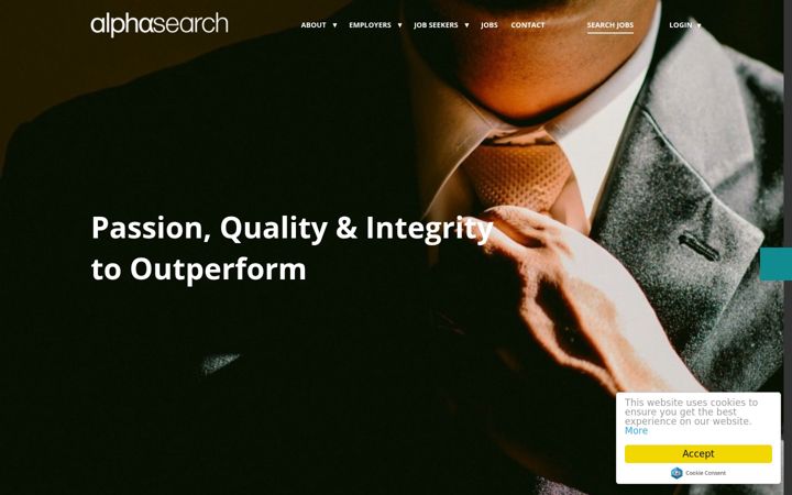 Ekrānuzņēmums no alphasearch.com