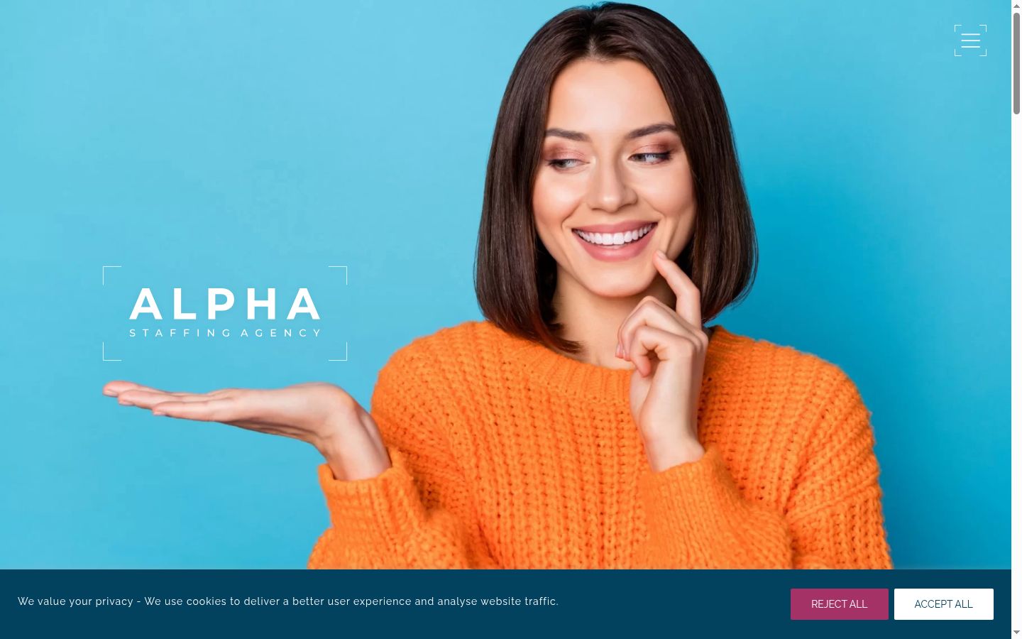 Sutikimo reklamjuostės, rodytos prieš bet kokią sąveiką, ekrano kopija