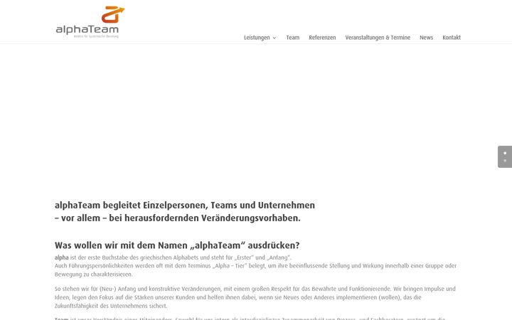 Zrzut ekranu alphateam.at
