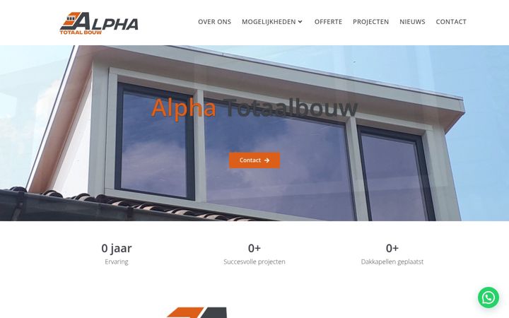 Captura de pantalla de alphatotaal.nl