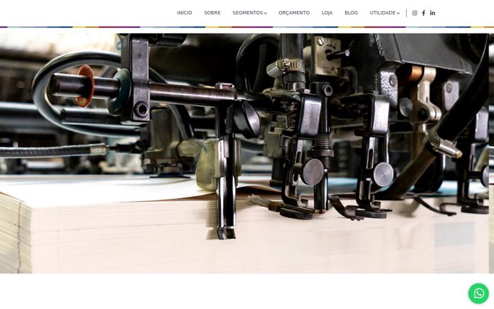 Screenshot of alphaultrapress.com.br