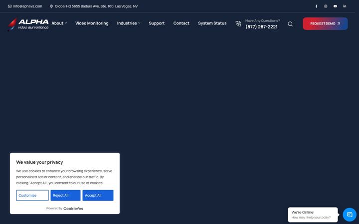 Zrzut ekranu alphavs.com