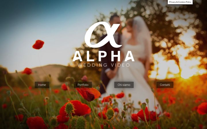 Screenshot of alphaweddingvideo.it