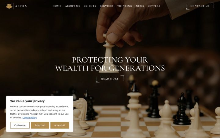 Zrzut ekranu alphawg.com
