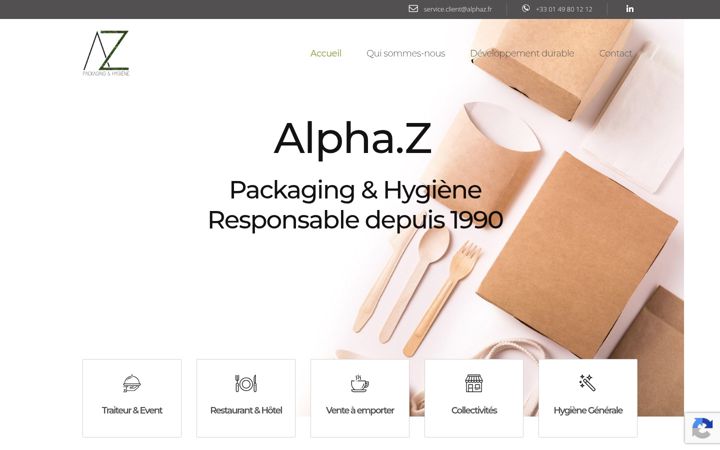Zrzut ekranu alphaz.fr