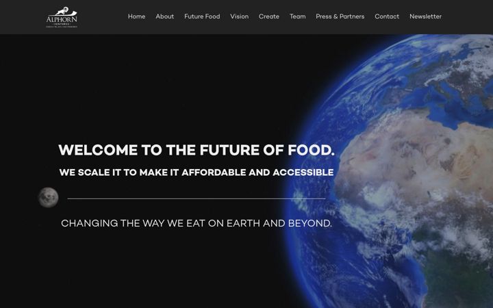 Captura de pantalla de alphornventures.com