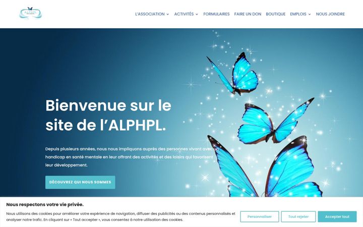 Képernyőkép: alphpl.org