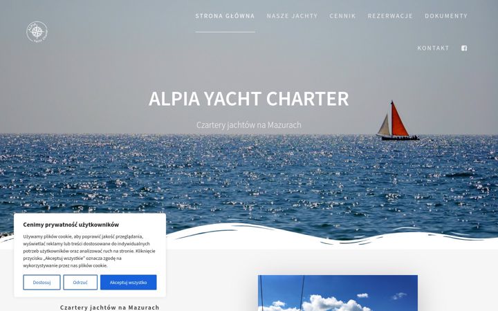Screenshot von alpia.pl
