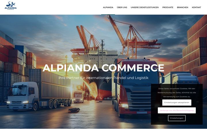 Screenshot di alpianda.de