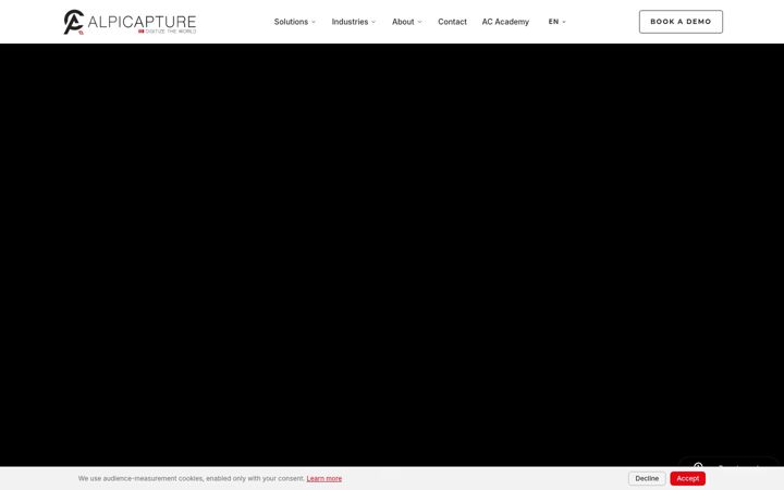 Screenshot stránky alpicapture.com