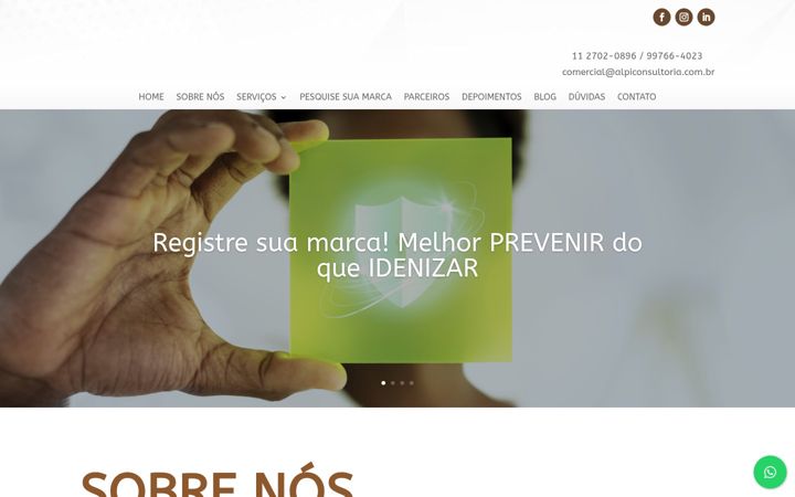 Screenshot του alpiconsultoria.com.br