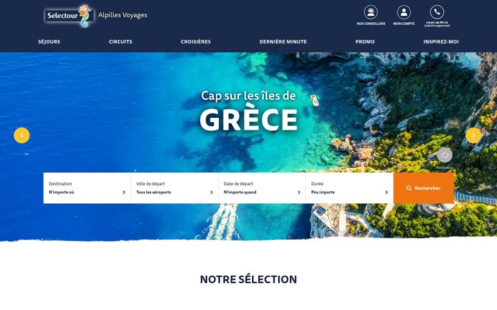 Screenshot of alpilles-voyages.fr