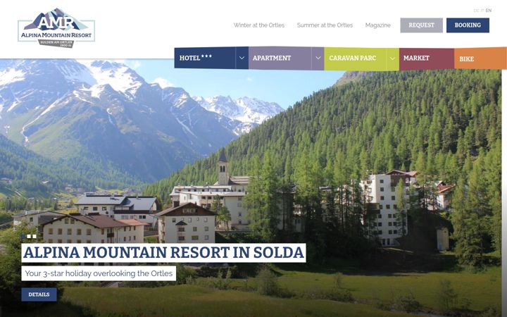 Skærmbillede af alpina-mountain-resort.it