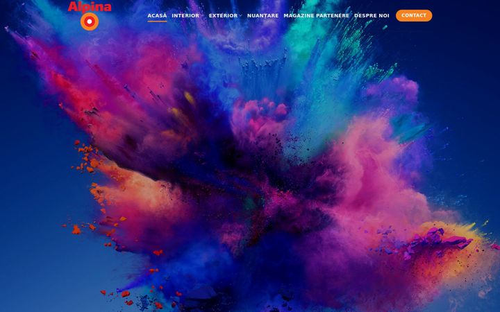 Screenshot of alpinacolor.ro